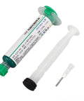 Pro Grade Solder Ink Curing Resist Paint For PCB BGA Insulation And Short Protection kit with syringe and needle, 2 Pack