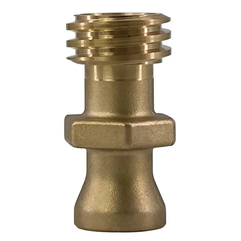 Tight Grip Forklift Propane Lp Gas Tank Valve Male Connector Fitting and Quick Disconnect Adapter with brass detail.