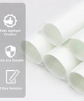 Six Pack White PTFE Virgin Sheets for Heat Press and Ironing Pro Grade Non Stick Teflon Sheets Set rolled in three size variations
