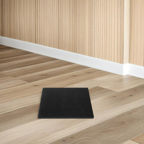 Black Go To Black Polyurethane Packing Foam Insert Sheets on wooden floor
