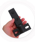 Heavy Duty Shower Door Hinge Stainless Steel Dual Hole Pivot Hinge For Bathroom Adjustable Door Hardware in hand