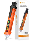 Non Contact AC Voltage Tester Pen 12 To 1000V With LED Flashlight And Audible Buzzer next to product packaging