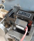 24V DC Push Pull Solenoid Electromagnet Open Frame Type With 15N Pulling Force And 10mm Stroke Delivers Smooth Linear Motion No Fuss Install Plunger Spring Return Compact Frame Design For Industrial Automation And Latch Or Actuator Use mounted on metal bracket with wiring