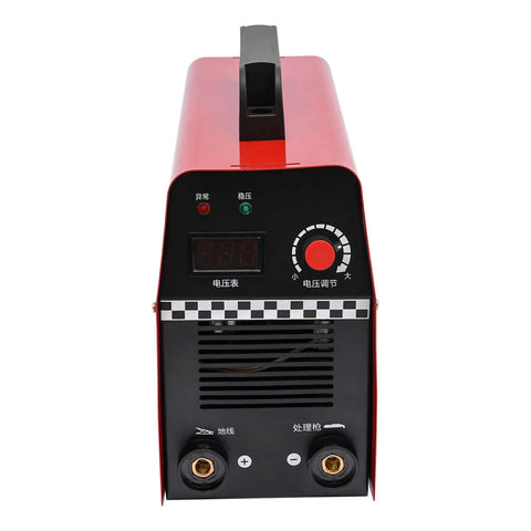 Front view of Heavy Duty 1000W Metal Polishing Tool With Adjustable Voltage, LED Display, And Efficient Heat Dissipation.