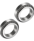 Two Pack 30mm x 47mm x 12mm Tapered Roller Bearings Chrome Steel Cone And Cup Set For Conveyor System Use Beefy High Strength Wear Resistant Bearings