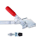 Beefy Heavy Duty Quick Release Toggle Clamp 507lb Steel Reinforced Clamping Tool For Welding Fixtures And Metalworking Industrial Workbench