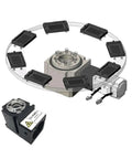 Heavy Duty Circular Locator Hollow Rotary Table Reducer With Integrated Electric Indexing Platform for precise positioning