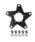 Mid Drive Spider Adapter Ring For 130BCD Aluminum Alloy Chainring Adapter Fits BBS01 BBS02 36V 48V Ebike Kits 250W To 750W CNC Precision Build Black Pro with nuts