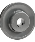 AK3534 Beefy Cast Iron Pulley One Groove Motor Pulley For V Belts A 3L 4L Three Quarter Inch Bore And 3.55 Inch Outer Diameter