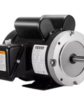 1.5HP Single Phase Electric Motor 1750 RPM 56C Frame With Five Eighths Inch Shaft 115 230V SHDC Four Pole Replacement For VEVOR OEM Black Built Tough For Air Compressors And Machinery Plug And Play Ready