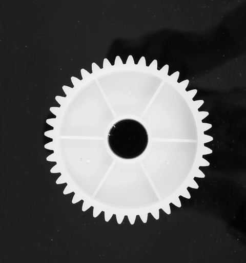 550 Gear Box Set For Kids Must Have Ride On Car Replacement Gears Kit large white gear on black background