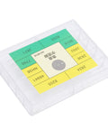 Watch Dial Feet Repair Kit For NH35 Movements With Tiny Screws in clear storage box