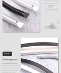 Close-up of Five Pack Vintage Zinc Alloy Door Handles Matte Black 128Mm Thickened Aluminum Exposed Pulls