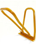 HTSL25E2 Roof Eaves Seam Bender For Standing Seam Metal Roofing Drip Edge Folding Tool shown in durable yellow finish