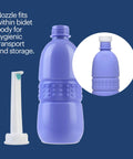 GoSpa Travel Bidet GS 70 Portable Peri Bottle For Postpartum Care And Perineal Hygiene 400ml handheld bidet with angled nozzle.