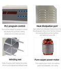 Badass Automatic Cable Winding Reel Cuts Through Tangles When Handling Usb Cords And Phone Lines While Effortlessly Spooling Four To Ten Millimeter Wire Daily - PLC program control and stainless steel winding reel.