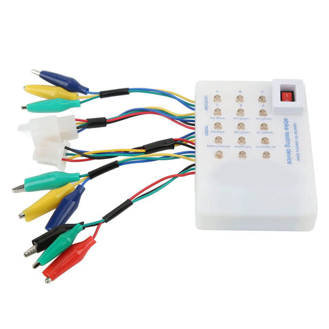 No Sweat Brushless Motor Controller Tester And Rugged Electric Vehicle Diagnostic Kit For Electric Bikes, compact design with multiple testing wires.