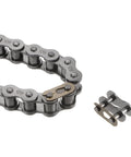 Three-Quarter Inch Pitch 12B Metric Standard Roller Chain 5 Feet Carbon Steel Industrial Drive Chain For Motorcycle Bicycle And Machinery Built Tough Heavy Duty 80 Links
