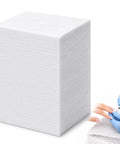 Image showing 1000 Sheets Nail Dust Collector Filter Paper For Most Nail Dust Fan Extractor Machines Disposable Nail Dust Vacuum Filter Pack