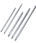 Kickstart Your Next Build With This Rock Solid Telescopic Push Rod Adapter For Reciprocating Motors And Linear Actuators Fits M6 And M8 Threads 10X300MM Drive Shaft Hardware - set of five stainless steel push rods