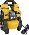 Dope Portable 110V AC Oil Free Air Compressor With 1.5 Gallon Aluminum Tank For Tires And Auto Maintenance, corded electric pump