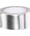 Roll of Leak Stop Tape For Water And Roof Leaks High Temperature Resistant Sealant Tape Waterproof Roof Strip, silver color.