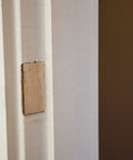 Installed Door Hinge Filler Plates 3.5 Inch Wood, 8 Pack, Paintable and Stainable, Lightweight DIY Gap Covers on Door Frame