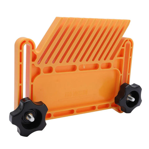 Universal Tandem Featherboard For Table Saw And Router Table Abs Nylon Stackable Woodworking Safety Device with black knobs