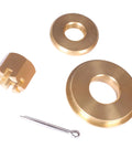 Honda Outboard Propeller Hardware Kit for 115HP to 250HP Boats includes thrust bushing, prop spacer, castle nut, cotter pin