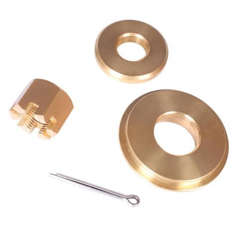 Honda Outboard Propeller Hardware Kit for 115HP to 250HP Boats includes thrust bushing, prop spacer, castle nut, cotter pin