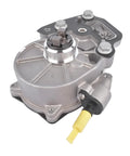 GELUOXI vacuum pump replacement for GM vehicles, silver metal housing with yellow electrical connector