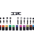 Professional Rivet Nut Tool Kit With 110 Pc Assortment And Carbon Steel Arm, Includes 11 Interchangeable Mandrels For Quick Setup, Heavy Duty Hand Setter For Tough Jobs And Auto Repair Projects Today. 11 mandrels and assorted rivet nuts