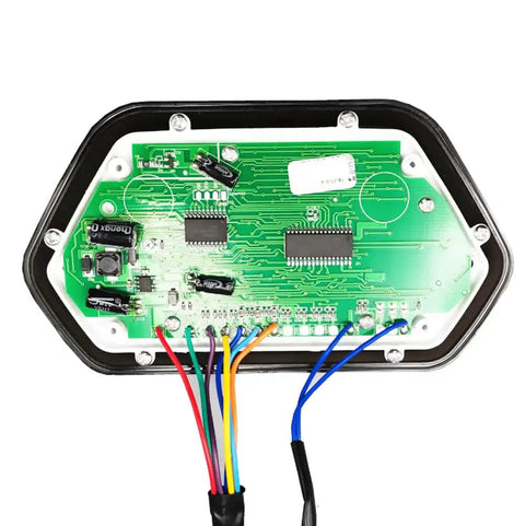 Multi Voltage 48V 60V 72V Electric Scooter And Bike Controller With LCD Display Durable DC Motor Controller For E Bikes And Scooters Built In Readout For Battery Level Speed And Diagnostics