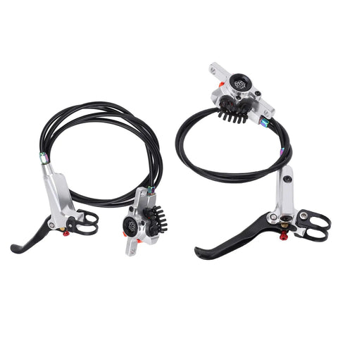 Rock Solid Dual Piston Mechanical Disc Brake Kit For Mountain And Road Bikes Delivers Killer Stopping Power Smooth Aluminum Alloy Calipers.