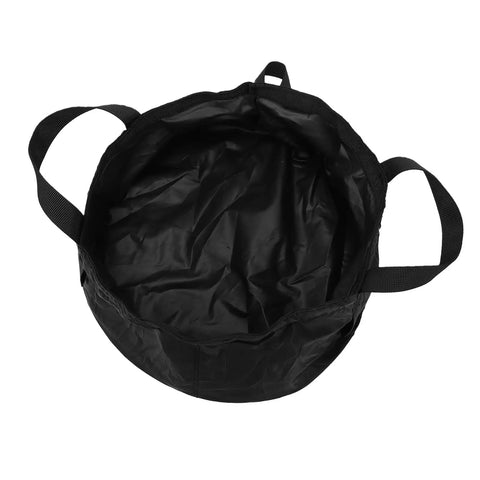 Collapsible Water Bucket For Camping And Outdoor Adventures, Easy Fold 8.5L Wash Basin With Storage Bag, Lightweight Nylon Portable Sink