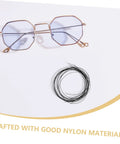 Replaceable Eyeglass Repair Thread For Half Rim Glasses No Tool Needed Scratch Resistant Easy Install DIY Fix Kit nearby frames.