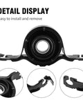 Drive Shaft Center Support Bearing Replacement For Ford Edge AWD 2007 2014 0714FED9U black OE-style center bearing close-up