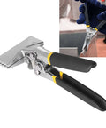 Hand Seamer Pliers for Sheet Metal and Plate Bending multi function tool with non slip grip, pro grade vanadium steel, heavy duty.