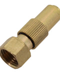 Adjustable High Pressure Copper Spray Nozzle For Farming Garden And Irrigation Systems With Ceramic Core Precision Fine Mist