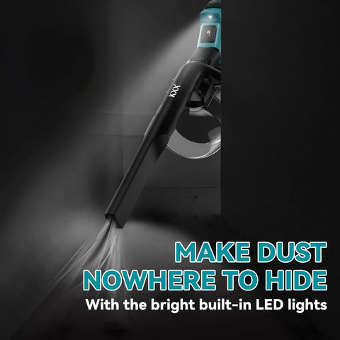 Cordless Handheld Vacuum Cleaner 5 In 1 With 500W High Power Motor 46 CFM Turbo Suction HEPA Filtration cleaning dark corner