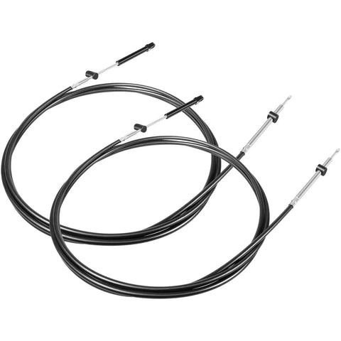 Two Pack Boat Throttle And Shift Cables For Mercury MerCruiser Outboard Engines Gen1 CC179xx Gen2 CC189xx Replacement Cables