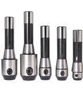 R8 End Mill Holder Set Five Pack One Quarter Inch To Three Quarter Inch Adapters For Bridgeport Type Milling Machines