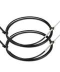 Ten Foot Boat Throttle And Shift Cables Replacement Set For Mercury MerCruiser Force Outboard Engines 1993 On US Marine With Remote Control Cable Fit CC17910 Two Pack