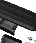 Upgrade Your Ride With These Premium Aluminum Alloy Ebike Foot Pegs That Rock Like A Pro. These Nonslip Front Pedals Offer Serious Grip And Ultimate Comfort For Long Hauls, black aluminum alloy e-bike foot peg set with mounting screws