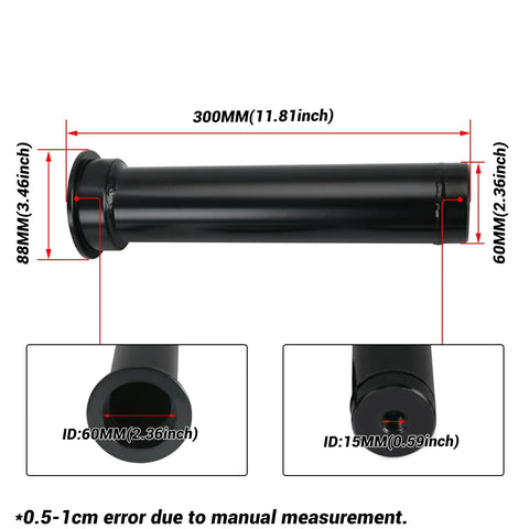 Durable Transmission Input Shaft Bearing Puller Tool Kit showing dimensions for Eaton Fuller transmissions.