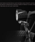 Ultra Bright 12W 300 Lux E Bike Front Headlight with 2 Pin Waterproof Connector on mountain bike fork
