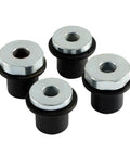 4 Piece Steering Rack And Pinion Mount Bushing Kit For Dodge Ram 1500 2000 Through 2012 Durable Steel Rubber Construction Replacement 52106728AC 52113031AD