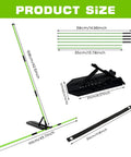 Size diagram of Golf Alignment Stick Trainer With Adjustable Swing Plane Guide For Indoor And Outdoor Practice Pro Grade Visual Swing Cues