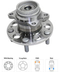 Rear 2 Wheel Hub Bearing Assembly Kit With ABS Tone Ring for Hyundai Elantra 2011 2016 Veloster 2012 2017 close-up view