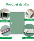 Total No Brainer Install Aluminum Access Panel With Strong Reinforced Door For Drywall showcasing thickened frame and zinc alloy handle.